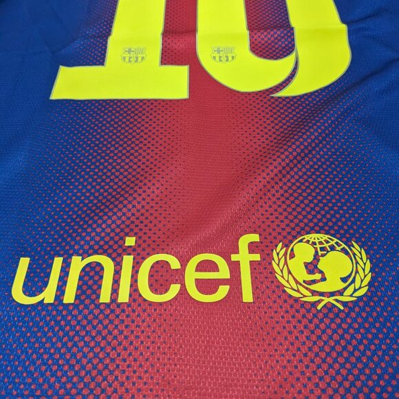 2010-11 Messi #10 Barcelona FC Nike Home Retro Jersey - Picture 5 of 13